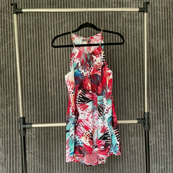 EUC Sleeveless Essentials By Milano Multi-Color Top - Picture 4 of 4